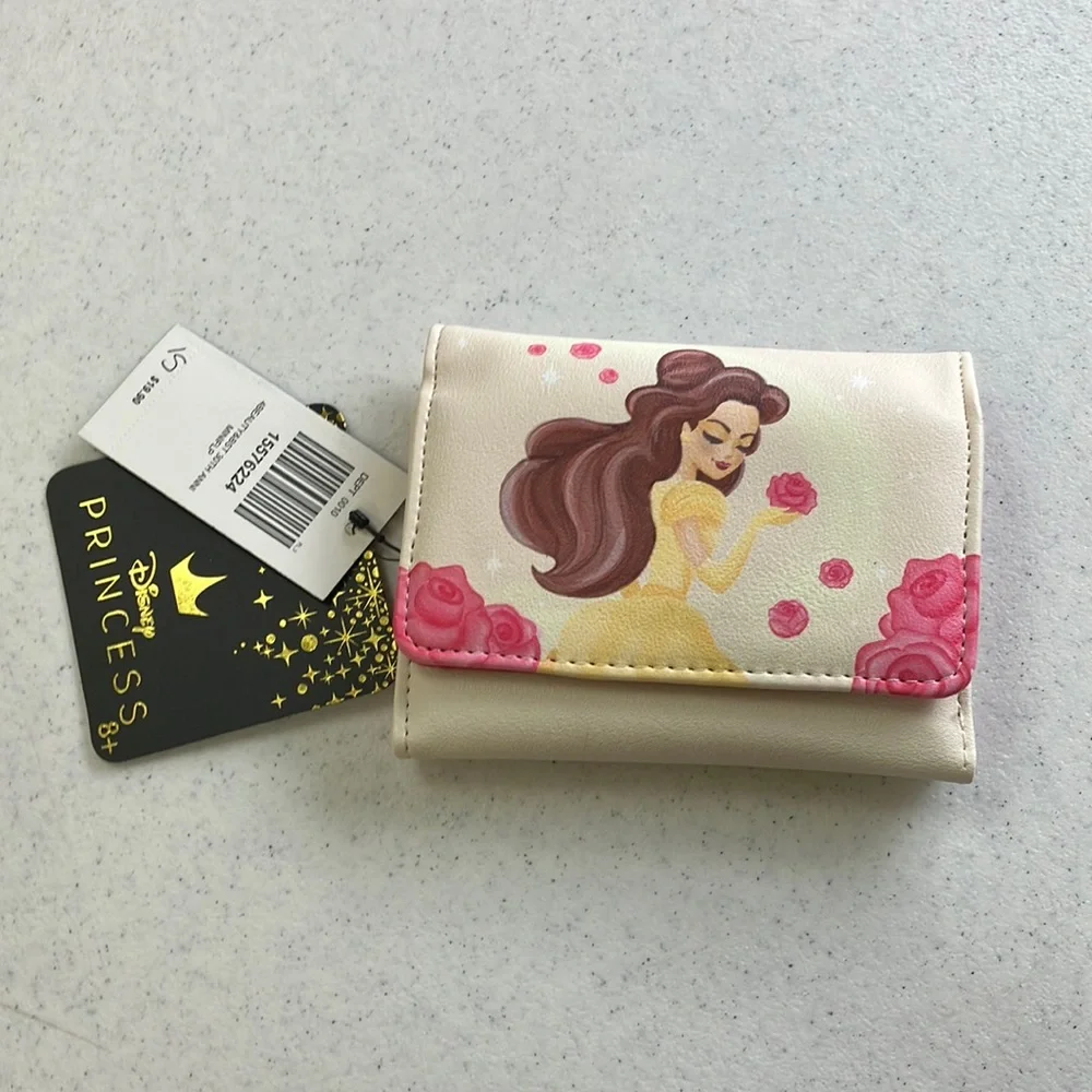NWT! Disney Belle from Beauty and the Beast wallet!